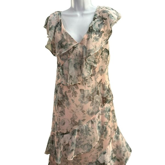 Keepsake the Label Women's Revolve Sweet Love Asymmetrical Hem Dress Size Medium - Picture 3 of 7